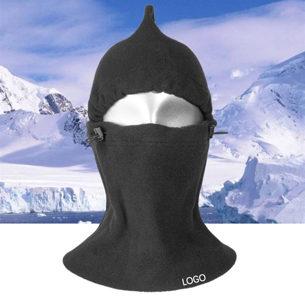 Shark Back Shaker Warm Draw Mask Collar Winter Windproof Cap
