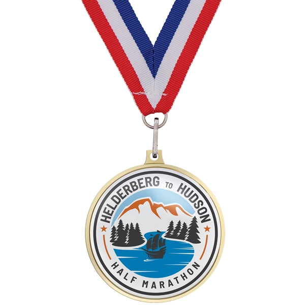 Speed Medal 2.5" w/ Full Color Imprint