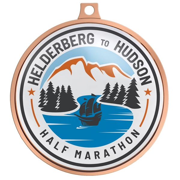Speed Medal 2.5" w/ Full Color Imprint