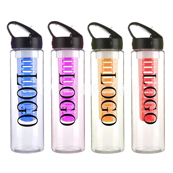 Vitamin 27oz tritan fruit infuser water bottle