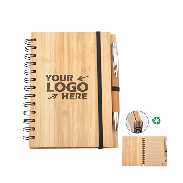 A5 Bamboo Notebook