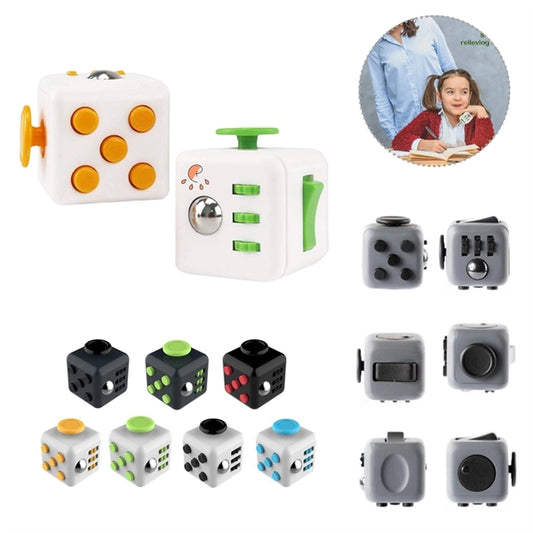 6 Sides Dice Finger Cube Toys For Stress Anxiety Relief