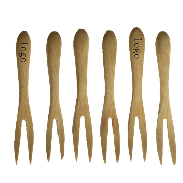 Bamboo Food Forks