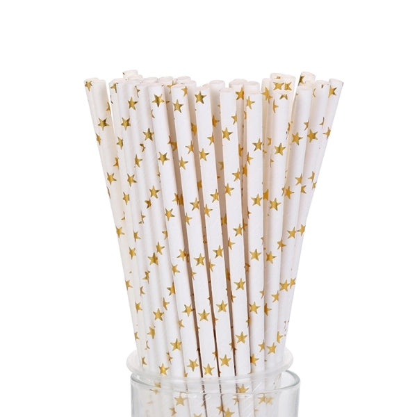 Gold Paper Straw