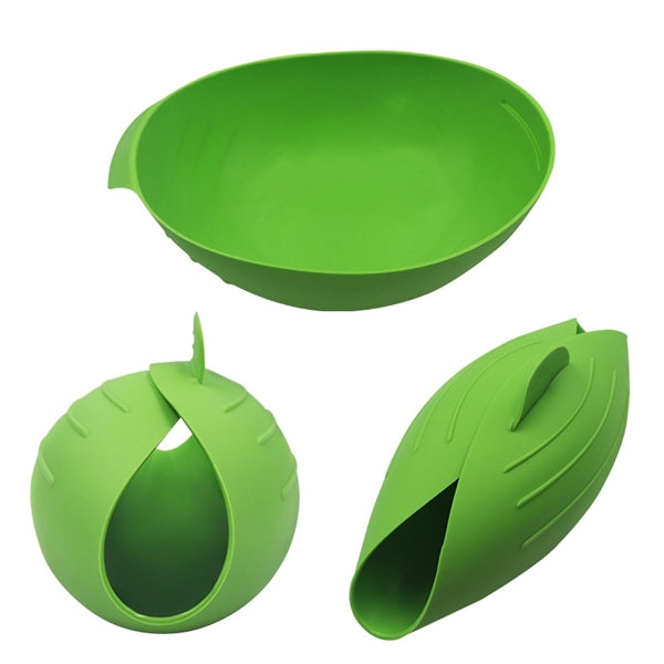 Kitchen Multifunction Foldable Silicone Steaming Fish Bowl