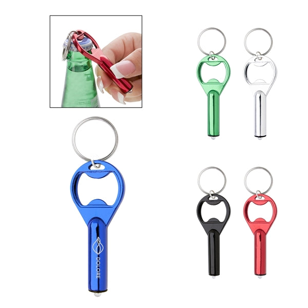 Handy Metal Bottle Opener with LED light