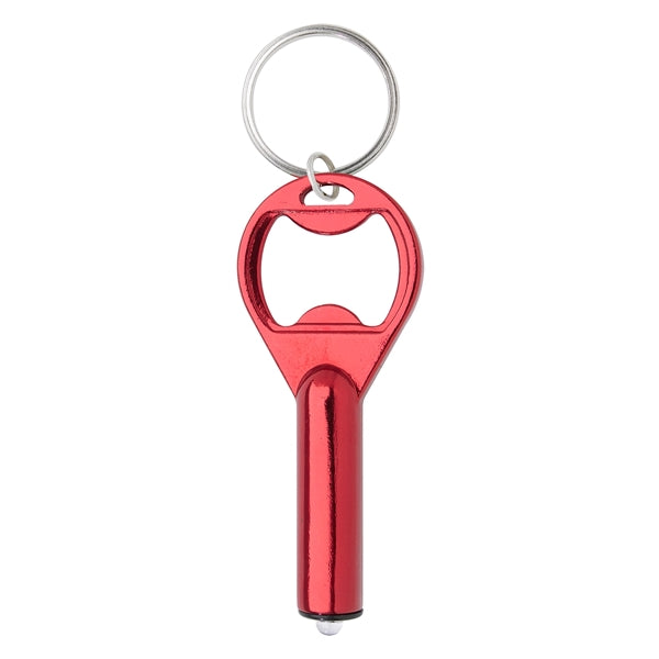 Handy Metal Bottle Opener with LED light
