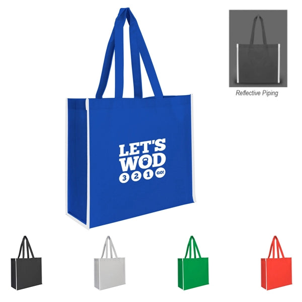 Reflective-Accented Everyday Tote
