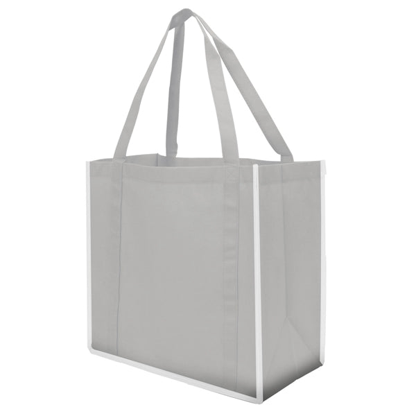 Spacious Reflective-Accented Daily Tote