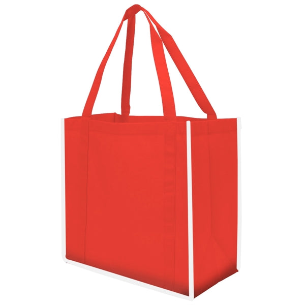 Spacious Reflective-Accented Daily Tote
