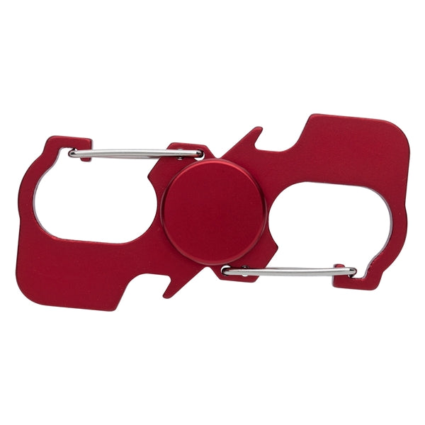 Handy Carabiner Fidget Spinner and Bottle Opener