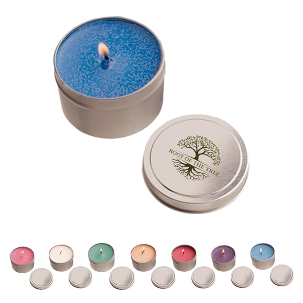 Circular-Tinned Candle