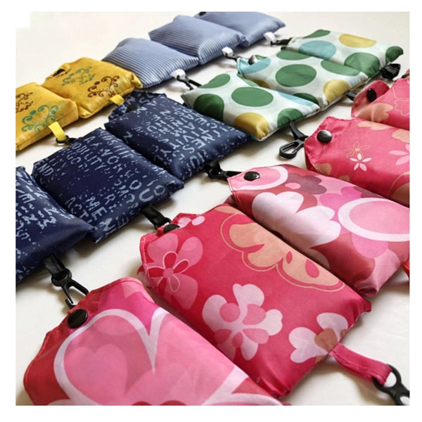Polyester Printing Grocery Foldable Shopping Bag