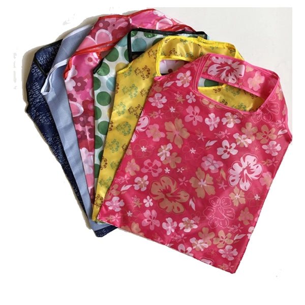 Polyester Printing Grocery Foldable Shopping Bag