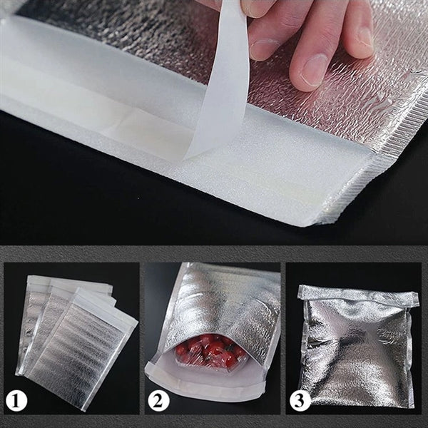 Insulated Thermal Aluminum Foil Food Bag