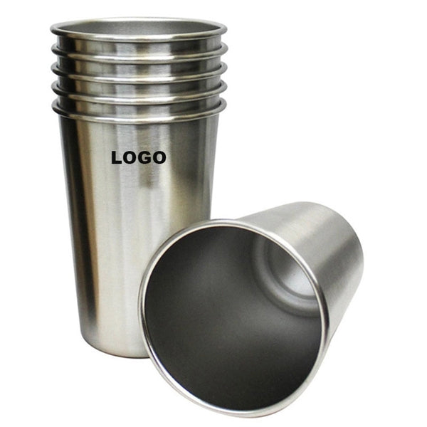 14 OZ Stainless Steel Pint Cups