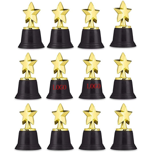 4.5" Star Gold Award Trophies