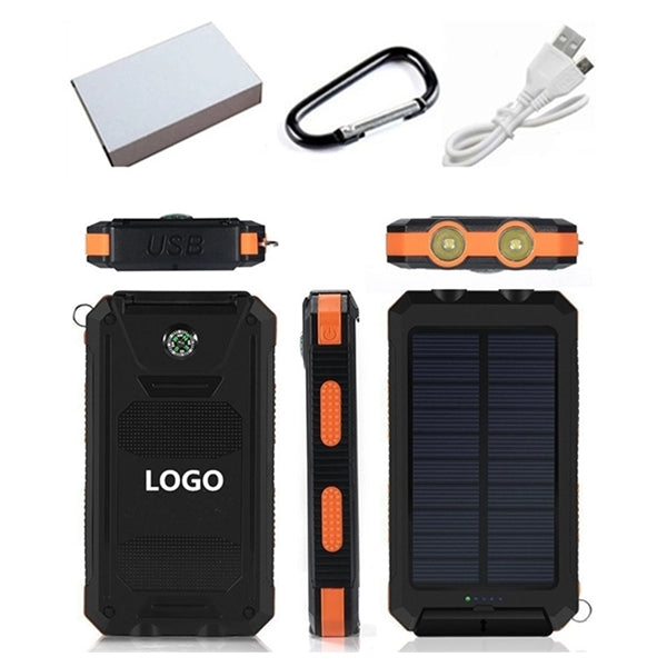 Portable Solar Power Bank 10000mah