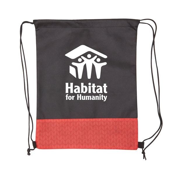 Pathway Non-Woven Drawstring Backpack