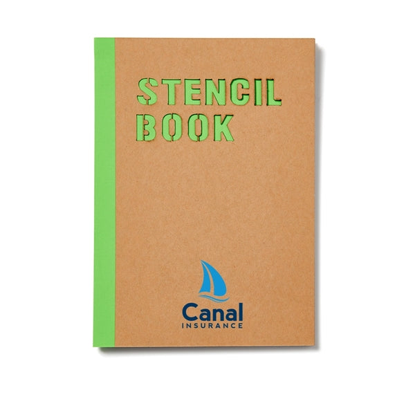 5-3/4" x 8.25" Stencil Book