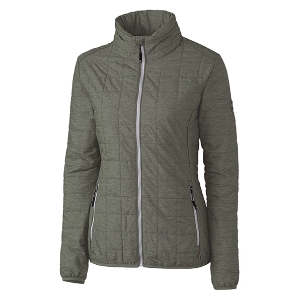 Cutter & Buck Ladies Eco Insulated Full Zip Puffer Jacket
