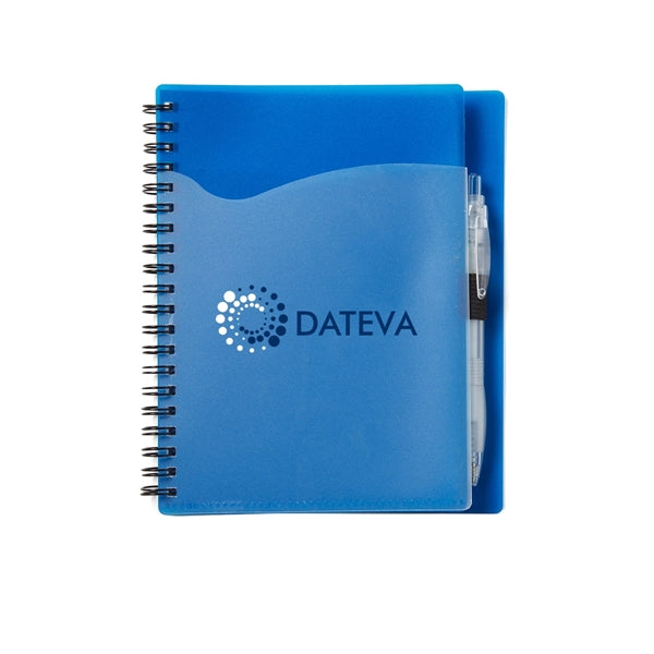Notebook with Front Pocket