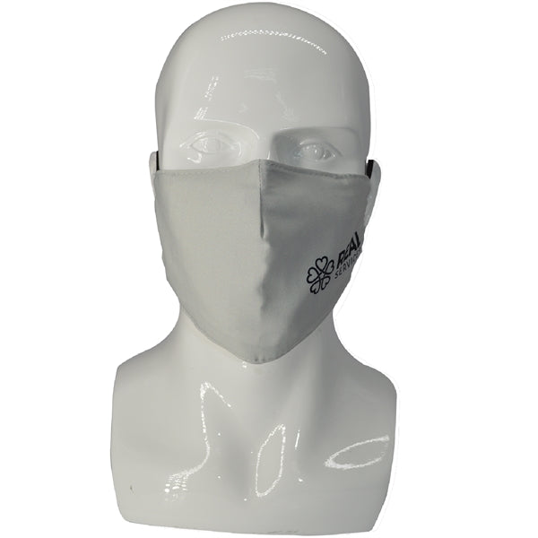 3 Layer Face Masks with Filter Pocket & Adjustable Ear Loops