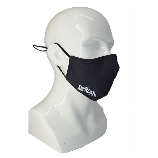 3 Layer Face Masks with Filter Pocket & Adjustable Ear Loops