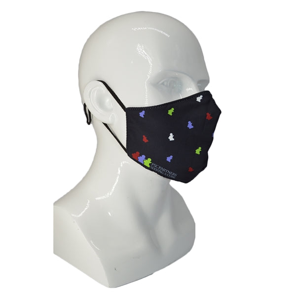 5 Layer Full Color Face Mask w/ Adjustable Ear Loop