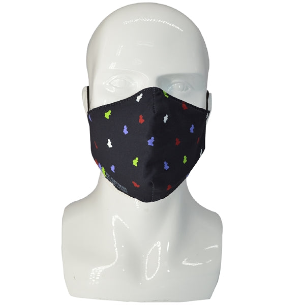 5 Layer Full Color Face Mask w/ Adjustable Ear Loop
