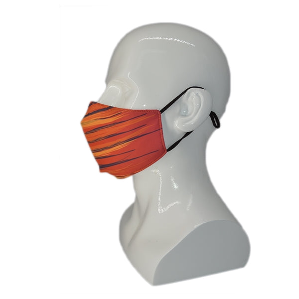 5 Layer Full Color Face Mask w/ Adjustable Ear Loop