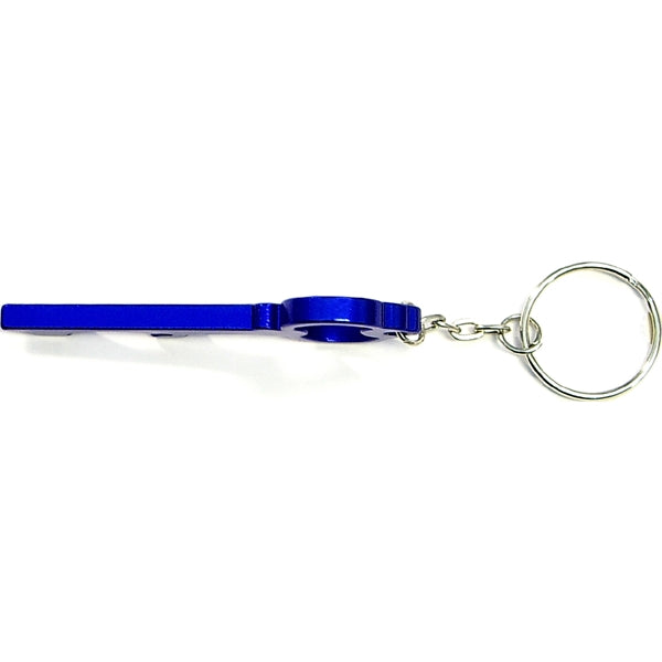 Key shape bottle opener keychain