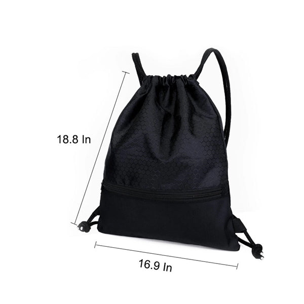 18.9'' Oxford drawstring backpack string bags