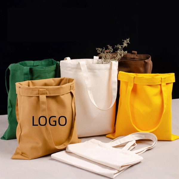 Natural Cotton Fiber Tote Canvas Bags