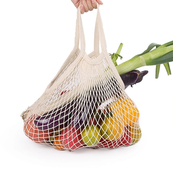 100% Cotton Mesh Shopping Tote Bag, Cotton String Bag