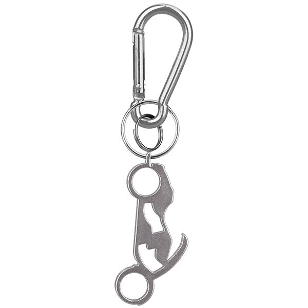Motorcycle Shaped Bottle Opener Key Holder and Carabiner