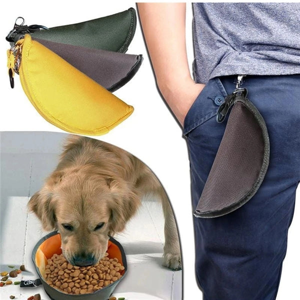 Collapsible Travel Pet Bowl