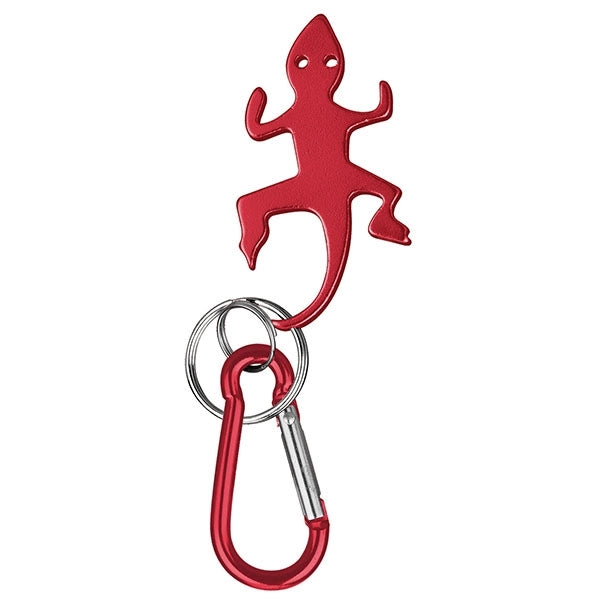 Lizard Shaped Bottle Opener Key Holder and Carabiner