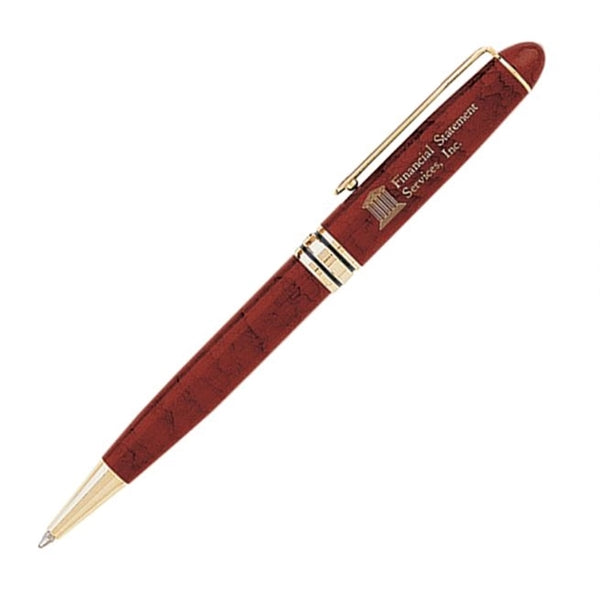 Danish-II Luxury Ballpoint Pen with Gold Accents