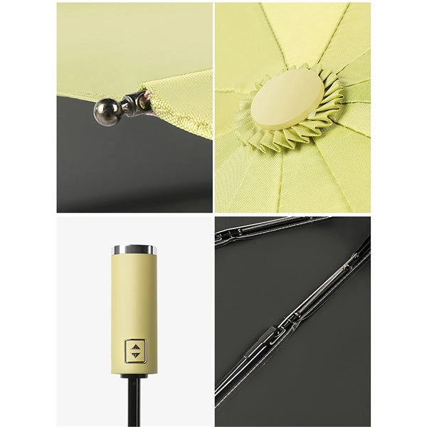 Automatic Solid Color Folding Umbrella