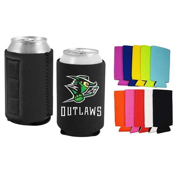 Premium Neoprene Magnetic Koozi, Side Stitching, Full Color