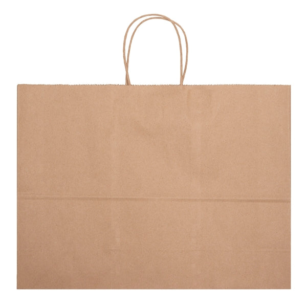 Eco Vogue - Kraft-Brown Shopper - Flexo Ink Print