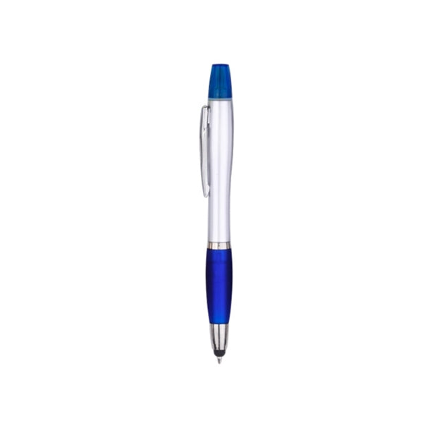 3-in-1 Pen with Highlighter and Stylus