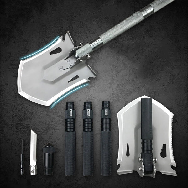 Multifunctional Folding Quick-Connect Engineer Shovel