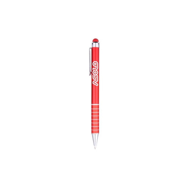 Aluminum Ballpoint Pen with Stylus