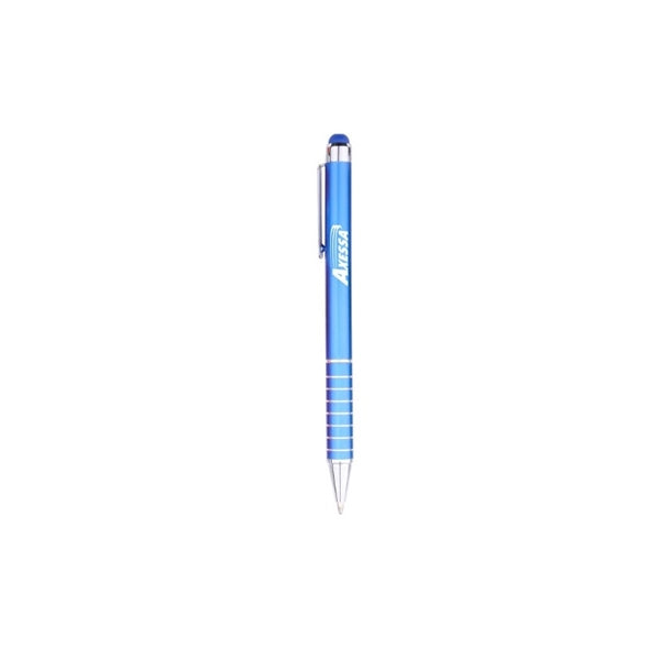 Aluminum Ballpoint Pen with Stylus