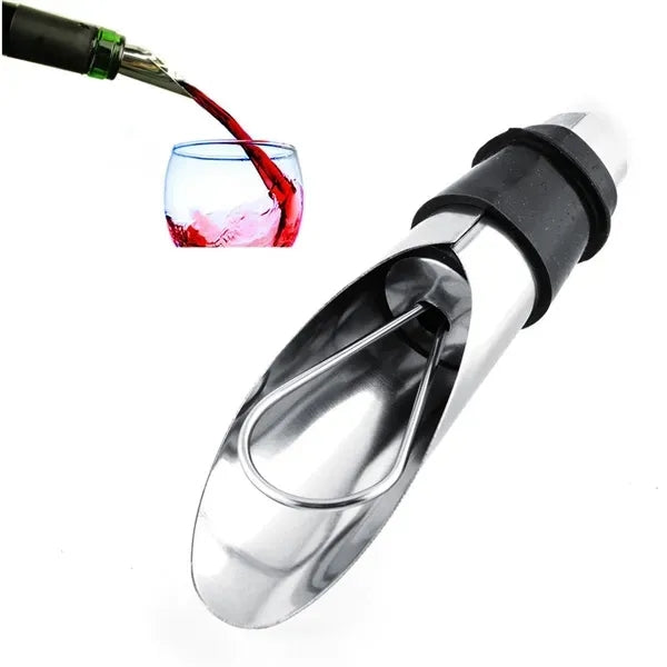 Wine stopper & pourer