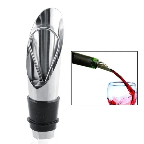 Wine stopper & pourer