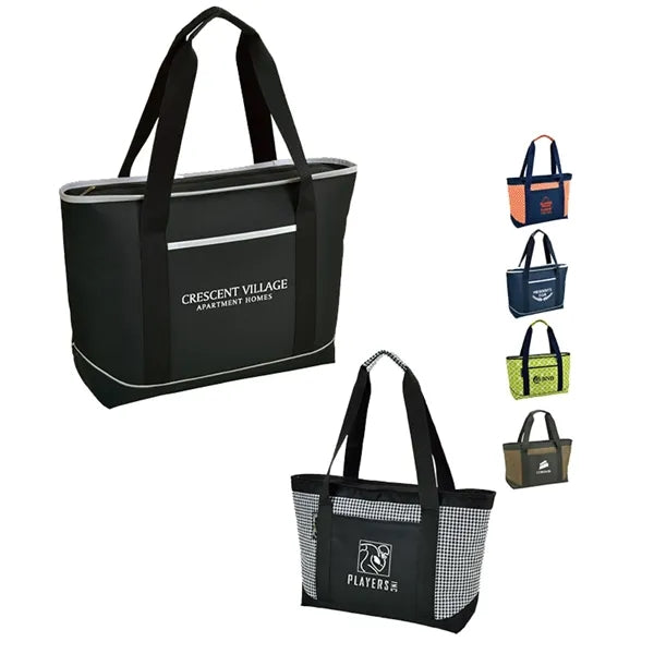 Insulated Cooler Tote Bag - 24 Can