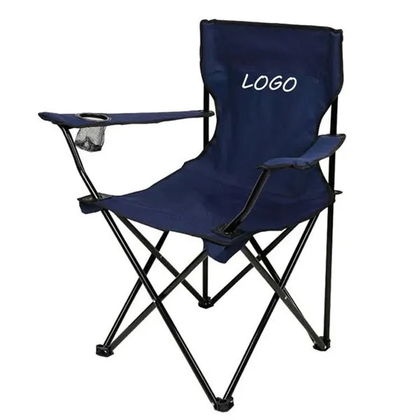 Outdoor Camping Padded Quad Rod Arm Chair